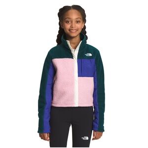 The North Face Girls Mashup Fleece Jacket large 14